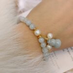 Light Green Jade Wu Lou Amulet Bracelet (1)