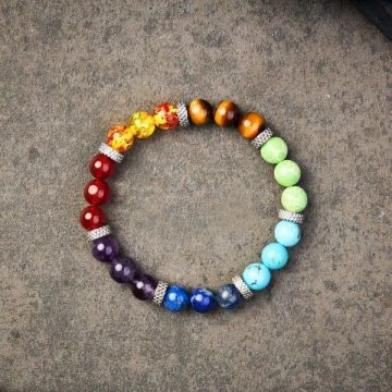 7 Chakra Crystal Healing Bracelet 4