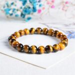 Adjustable Genuine Gemstone Tiger Eye Bracelet (5)