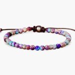 Adjustable Colorful Healing Gemstone Beaded Bracelet (10)