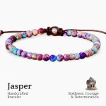 Adjustable Colorful Healing Gemstone Beaded Bracelet (10)