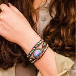 Intense Emperor Jasper Multi Layered Wrap Bracelet (15)