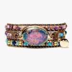 Intense Emperor Jasper Multi Layered Wrap Bracelet (15)